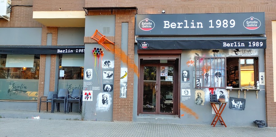 Bar restaurante Berlín 1989