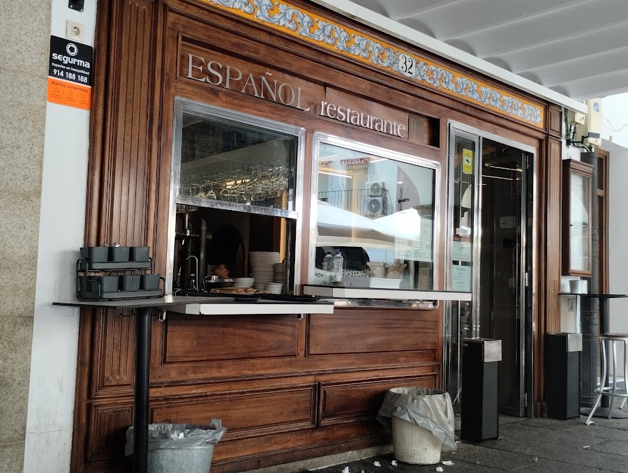 Bar restaurante Español