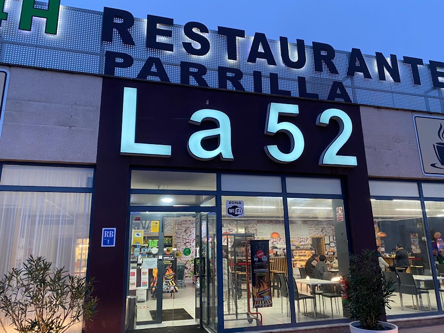 RESTAURANTE ÁREA LA 52